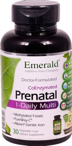 Emerald Labs Prenatal 1 Daily Multi 30 Vegetable Capsules Harris Teeter