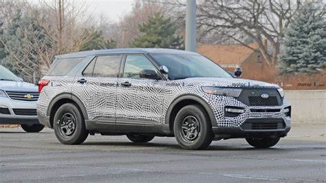 Novo Ford Explorer Hybrid Police Interceptor Utility Ser Revelado No