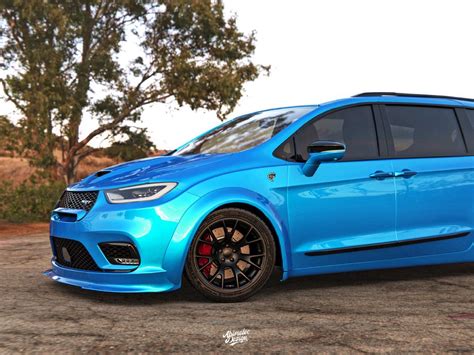 Chrysler Hellcat Pacifica Is Digitally Back for a Full 3D Shot at 707 ...