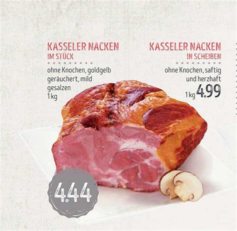 Kasseler Nacken Im Stück Oder In Scheiben Angebot bei Edeka Struve