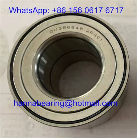 DU356848 2RSC1 Auto Wheel Bearing Tapered Roller Bearing 35x68x48mm