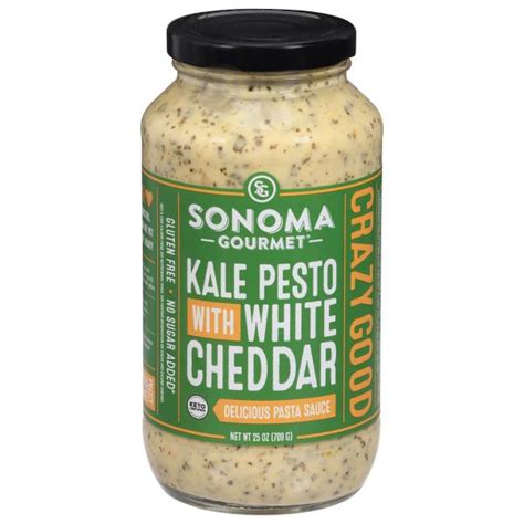 Sonoma Gourmet Pasta Sauce Kale Pesto With White Cheddar Publix