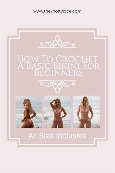How To Crochet A Basic Bikini For Beginners Artofit