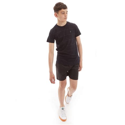 Buy French Connection Boys Thin Stripe T Shirt Marinegunmetal