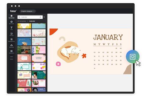 Calendar Maker Make Calendars Online For Free Fotor