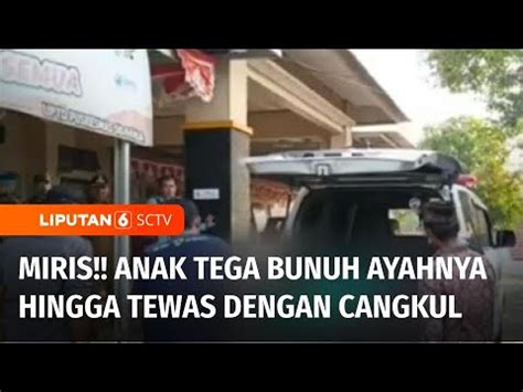 Seorang Anak Tega Aniaya Ayah Kandungnya Dengan Cangkul Hingga Tewas