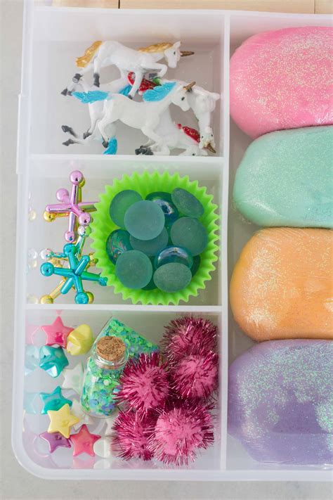 How To Make Easy Individual Playdough Kits For Your Kids Playdoh