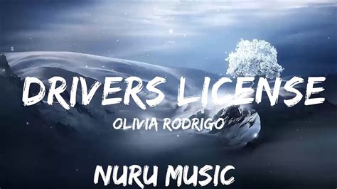 Olivia Rodrigo Drivers License Lyrics 30mins Trending Music Youtube