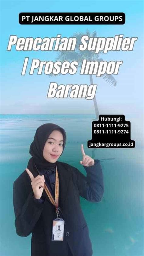 Proses Impor Barang Jangkar Global Groups