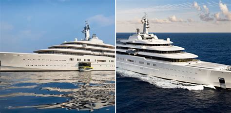 Roman Abramovich's vast £750m superyacht is pictured at Turkish cruise port