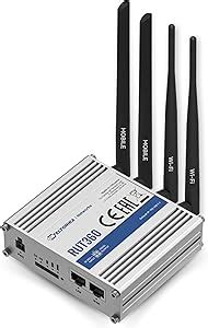 Amazon Teltonika RUT360100100 Industrial 4G LTE Cat6 Cellular