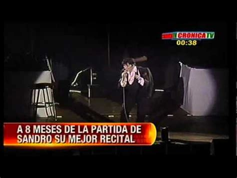 Recital De Sandro Amor En Buenos Aires Youtube