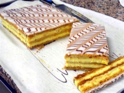 Mille feuille classique recette pas à pas Recette par patisserie