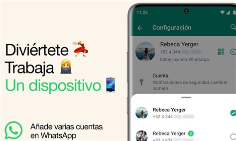 WhatsApp ya deja usar dos cuentas en el mismo celular así funciona en