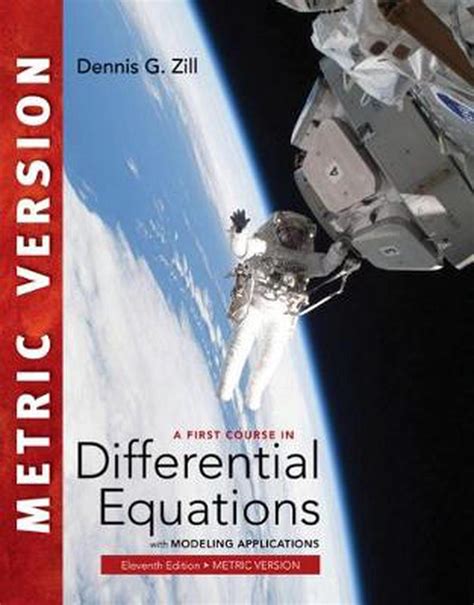 First Course In Differential Equations With Modeling Applications