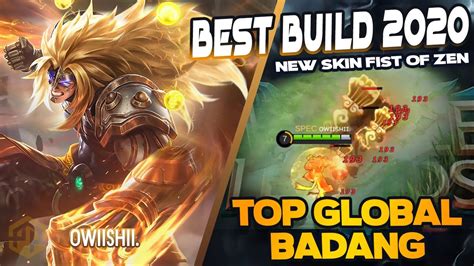 Badang New Skin Fist Of Zen Top Global Badang Gameplay By S