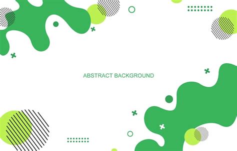 Premium Vector Abstract Green Background With Curve