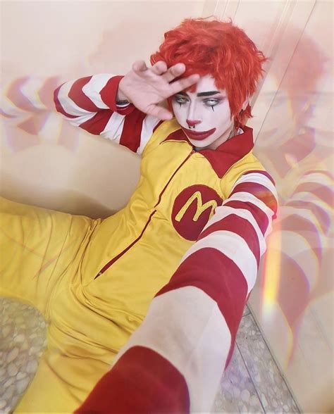 S Ronald Mcdonald Costume Cosplay Boy Cute Cosplay