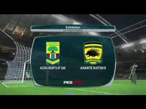 Heart Of Oak Vs Asante Kotoko Games Now On Play Station Ps Youtube