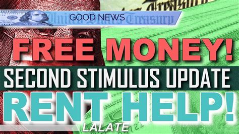 Yes More Stimulus Checks Free Rent Second Stimulus Check Update