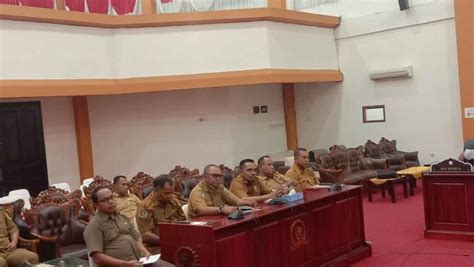 DPRD Tual Gelar RDP Lima OPD Soal Minimnya Serapan Anggaran 2023