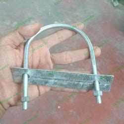 Jual U Bolt Klem Pipa Galvanis Mur Kota Surabaya