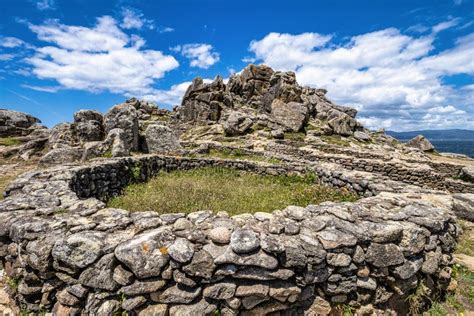 Celtic Castro De Barona Galician Iron Age Forts Porto Do Son Coruna