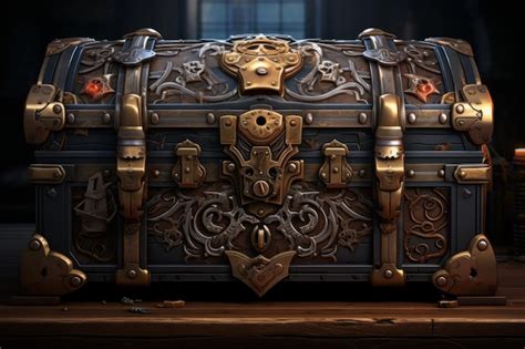 Premium AI Image | old chest