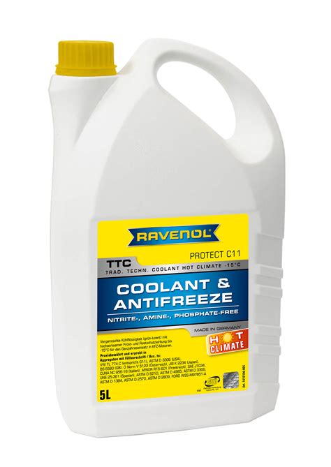 RAVENOL TTC Trad Techn Coolant HOT CLIMATE 15C 5 L RAVENOL Es 1er