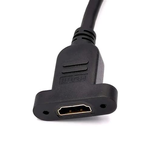 Male To Female Extension Panel Mount Hdmi Cable China Hdmi Male To