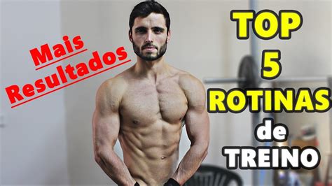 Melhores Divis Es De Treino Para Muscula O Top Rotinas De Treino