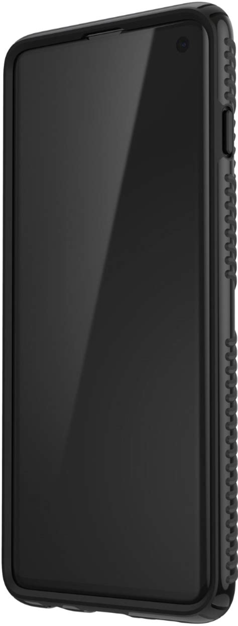 Best Buy Speck Presidio Glossy Grip Case For Samsung Galaxy S10 Black 124598 7715