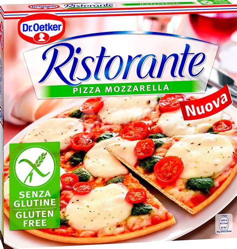 Pizza Ristorante Sin Gluten Mozzarella 370 G