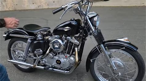 CLASS OF 1971 HARLEY DAVIDSON XLH 900 YouTube