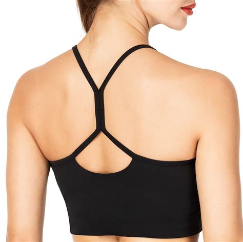 Sunzel Workout Tops For Women Longline Strappy Sport Bra Crop Tank For Yoga Gym