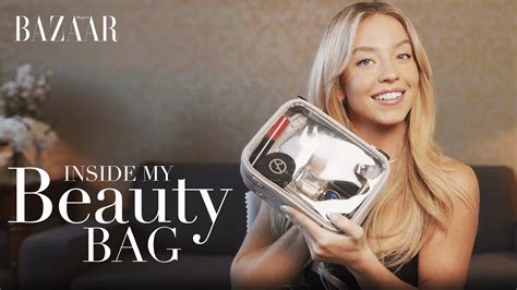 Sydney Sweeney Inside My Beauty Bag Bazaar UK YouTube