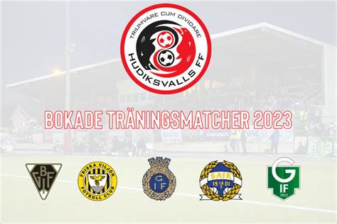 Träningsmatcher 2023 Hudiksvalls FF