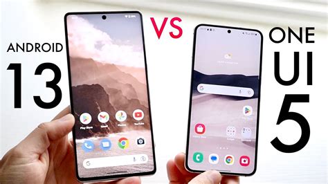 Samsung One UI 5 Vs Android 13 Comparison IPhone Wired