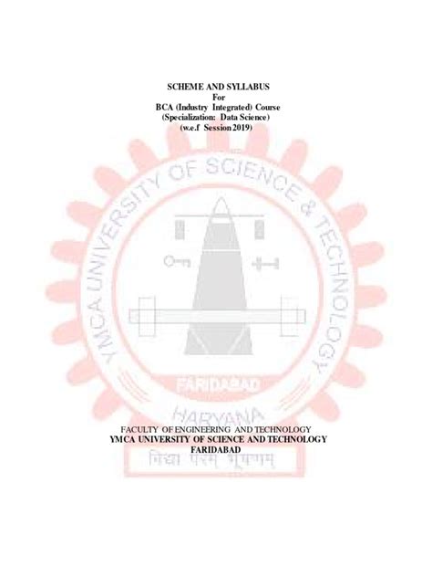 Bca Data Science Scheme 2019 20 Pdf Databases Relational Database