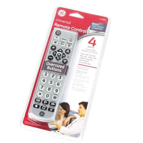 Universal Remote Control Ge Codes at Carla Apgar blog