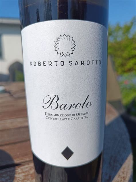 2019 Roberto Sarotto Barolo Italy Piedmont Langhe Barolo