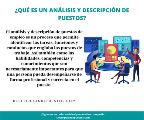 Análisis Y Descripción De Puestos Diferencias Y Ejemplos