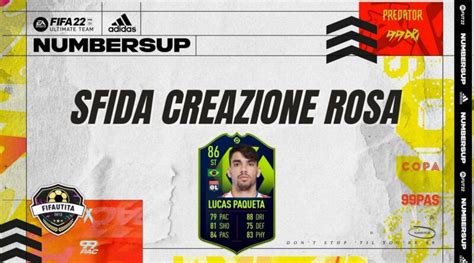 Fifa Sfida Creazione Rosa Paqueta Potm Weareutita