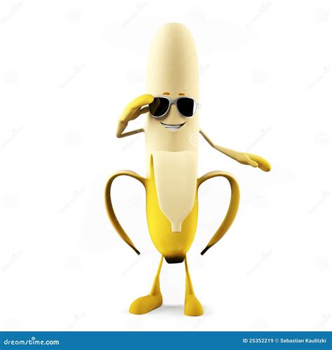 Funny Banana Fruit Cartoon Illustration 31449642