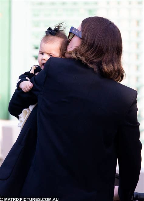 Jesinta Franklin And Baby Daughter Tullulah Enjoy A Stroll Around