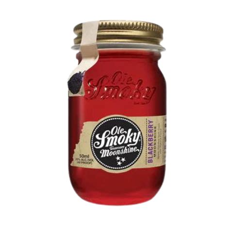 Miniatura Whisky Ole Smoky Moonshine Blackberry Ml