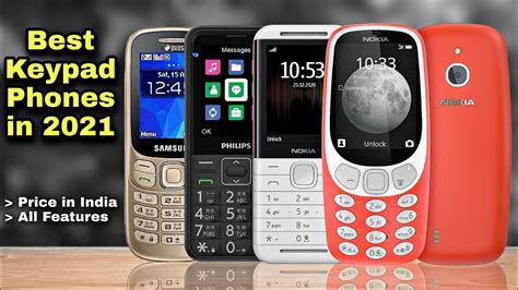 Top 5 Best Keypad Phone 2021 Best Feature Phone 2021 In India Youtube