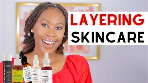 How To Layer Your Skincare Correctly Skin Specialist Advice Youtube