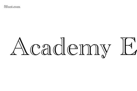 Academy Engraved Font Font Graphic Design Fonts