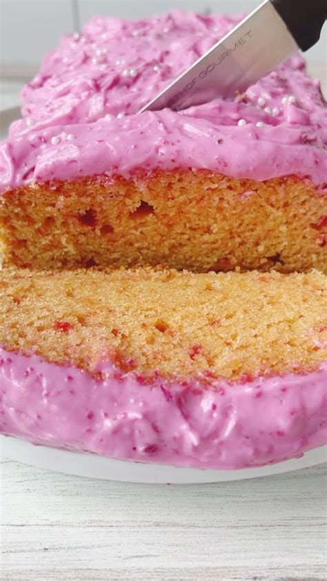 Pink Blender Cake | Recipe in 2024 | Desserts, Baking, Orange blender cake